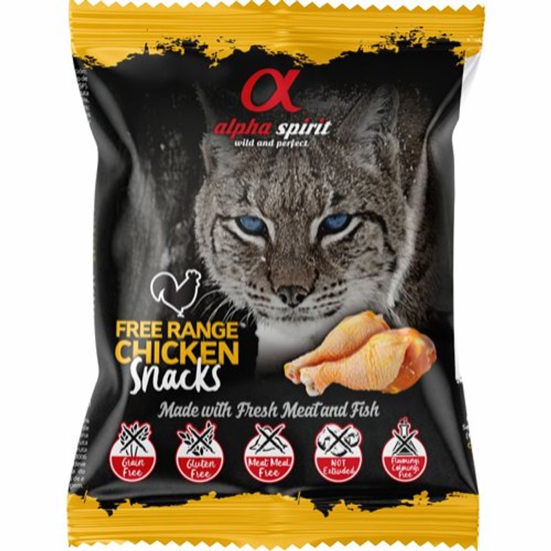 AlphaSpirit CAT Chicken Snack 50g 