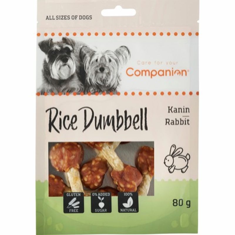Companion Rabbit Rice Dumbbell 80g