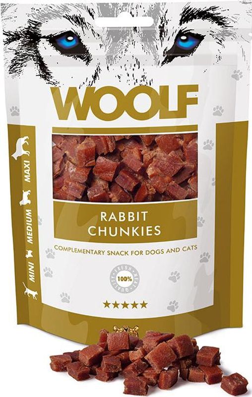 Woolf - rabbit chunkies 100g