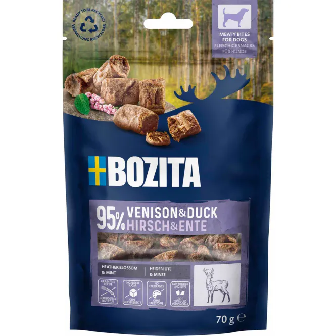 Hovedbilde Bozita Meaty Bites Venison&Duck 70g