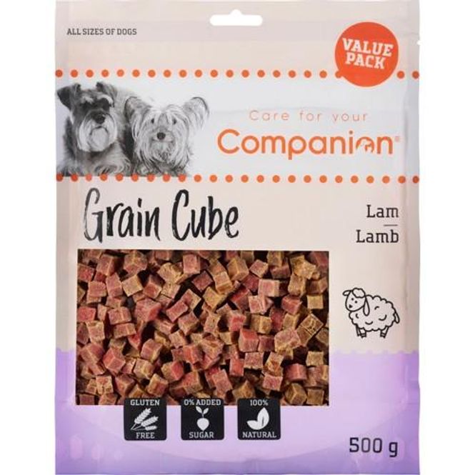 Hovedbilde Companion Lamb Grain Cube 500g