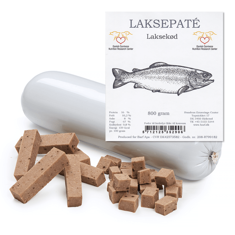 Barf - Laksepate 800g