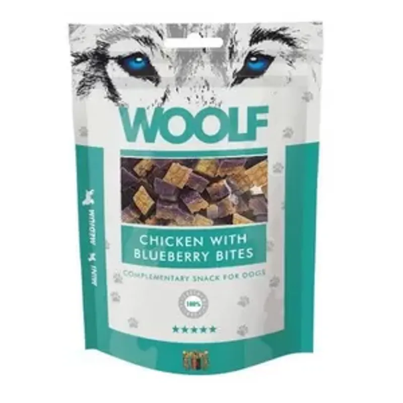 Woolf - Chicken with Blueberry Bites 100g