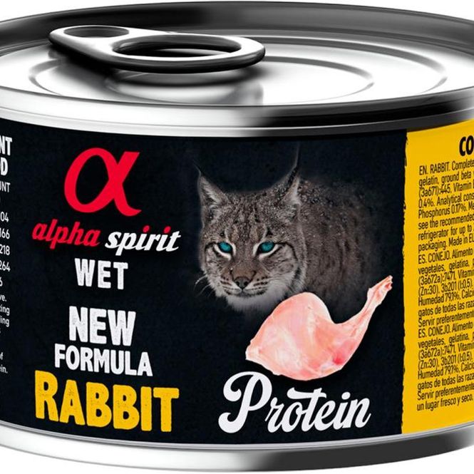 Hovedbilde AlphaSpirit Cat Rabbit 200g