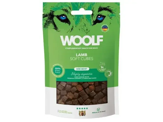 Hovedbilde Woolf - Soft Cubes Lamb 100g