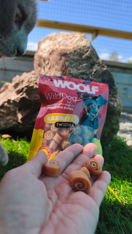 Woolf Wilddog  Rabbit & Cod Twisties 100g