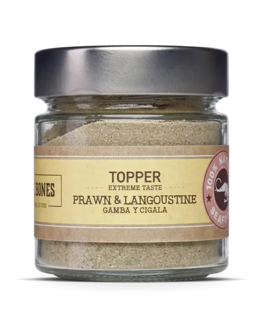Hovedbilde Mr. Bones Topper av reker og sjøkreps 100g