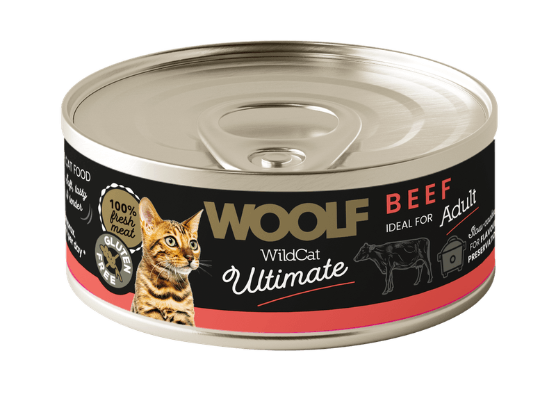 Woolf Wildcat Beef Pate 85g